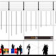 pavillon d'exposition coupe